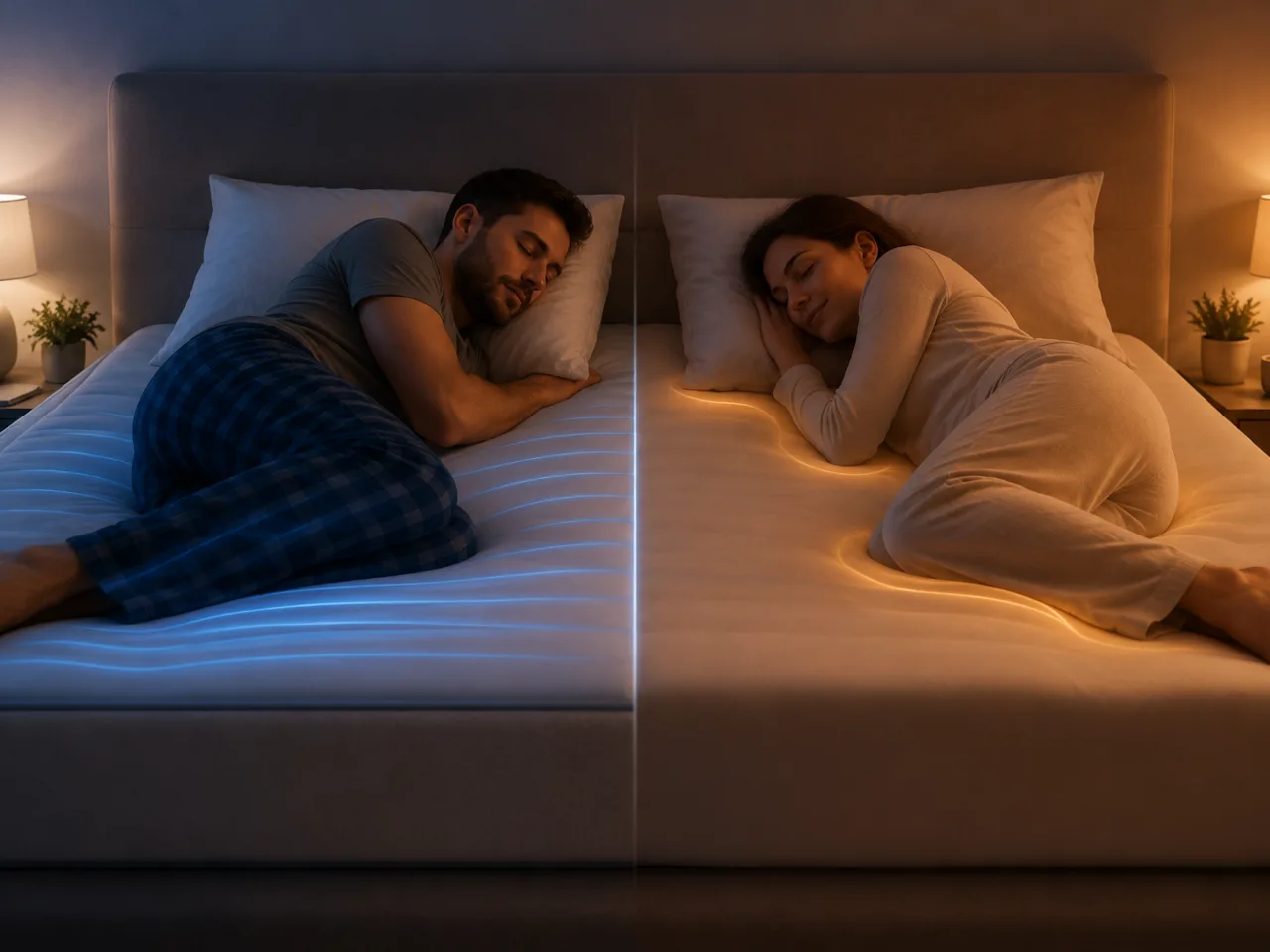 Pianka HR vs memory foam — krótkie porównanie